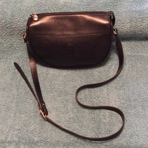 Vintage Mark Cross made in Italy crossbody Black